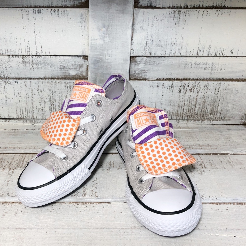 Girls Converse All Star Double Tongue